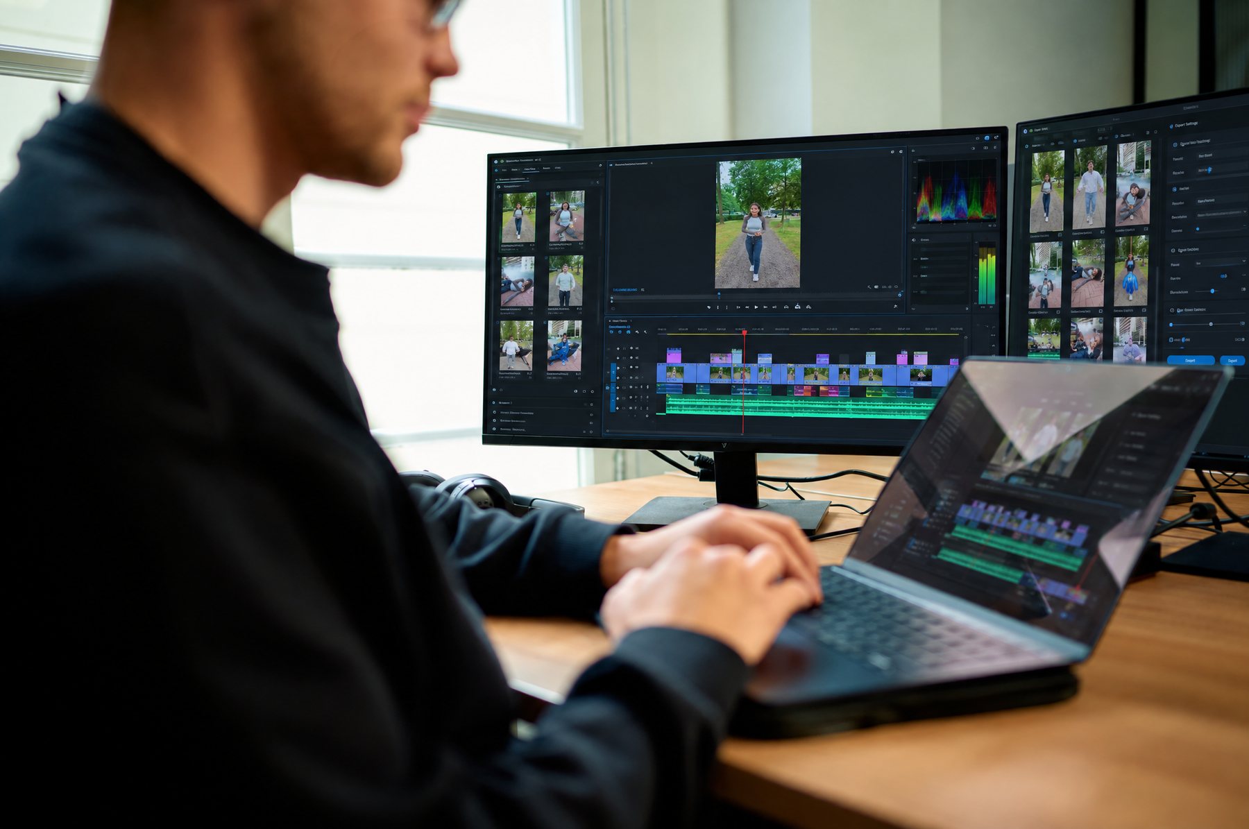 Editor monteert verticale ads bij Capisoft