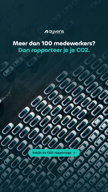 Ayvens: meer dan 100 medewerkers, dan rapporteer je je CO2