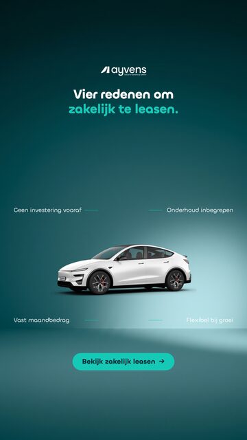 Ayvens: vier redenen om zakelijk te leasen